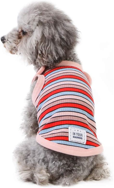 Dog shirts amazon - Material: The dog shirt made of high-quality fabrics, soft and breathable, comfortable and durable, support hand wash and machine wash. Protect your dog from the sunshine during the hot summer months. Easy Wearing: We use fastener closure adopted instead of button, which is more convenient. It can be adjusted appropriately according to …